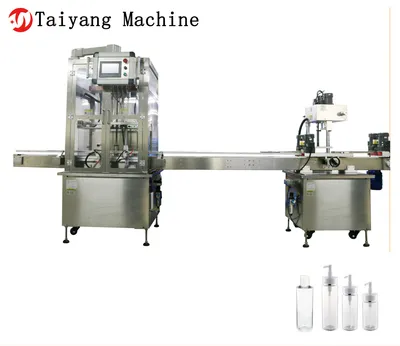 Fully Automatic Multi-Functional Six-Head Water Filling and Capping Machine