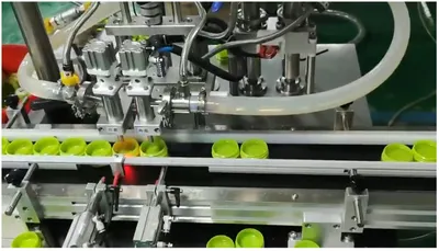 High Viscosity Skin Care Products Pharmaceutical Products Paste Double Head Filling Machine