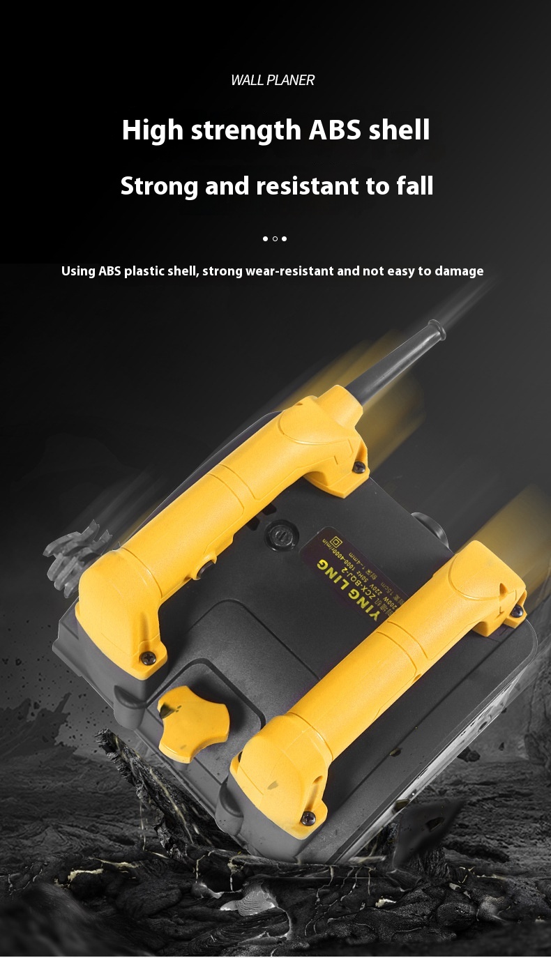 Full-Automatic Electric Wall Grinding Machine Dust-Free Scrapping Putty Powder Spraying Wall Plastering Artifact Construction