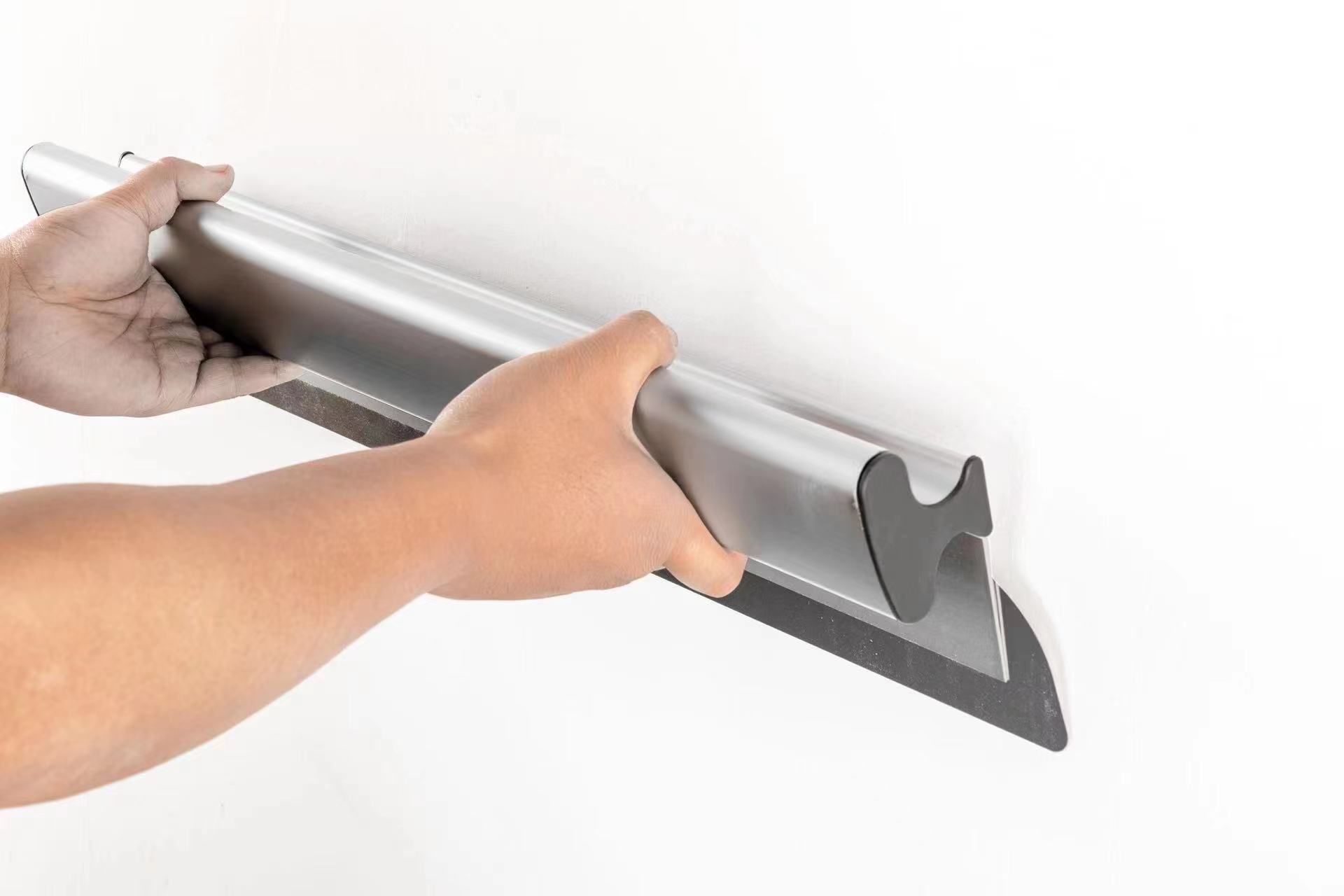 Drywall Skimming Spatulas Replace Blade Spare Blades Extruded Aluminum Stainless Steel Construction Putty