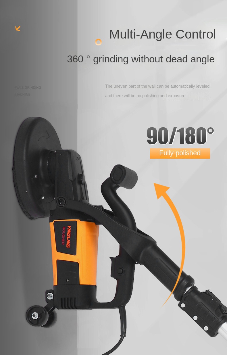 Wholesale Electromechanical Hand-Held Coarse Grinder Trowel for Wall Plastering Cement Mortar Concrete Floor Plastering