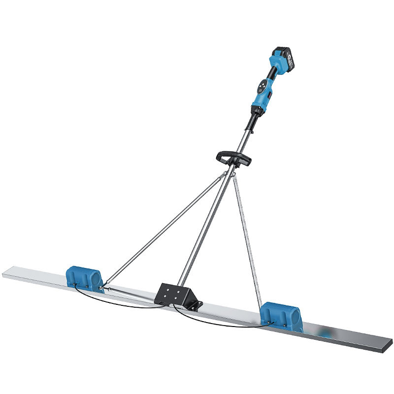 Top Quality 60w Concrete Screed Vibratory Ruler Lithium Battery Concrete Screed Vibrator Leveling Ruler