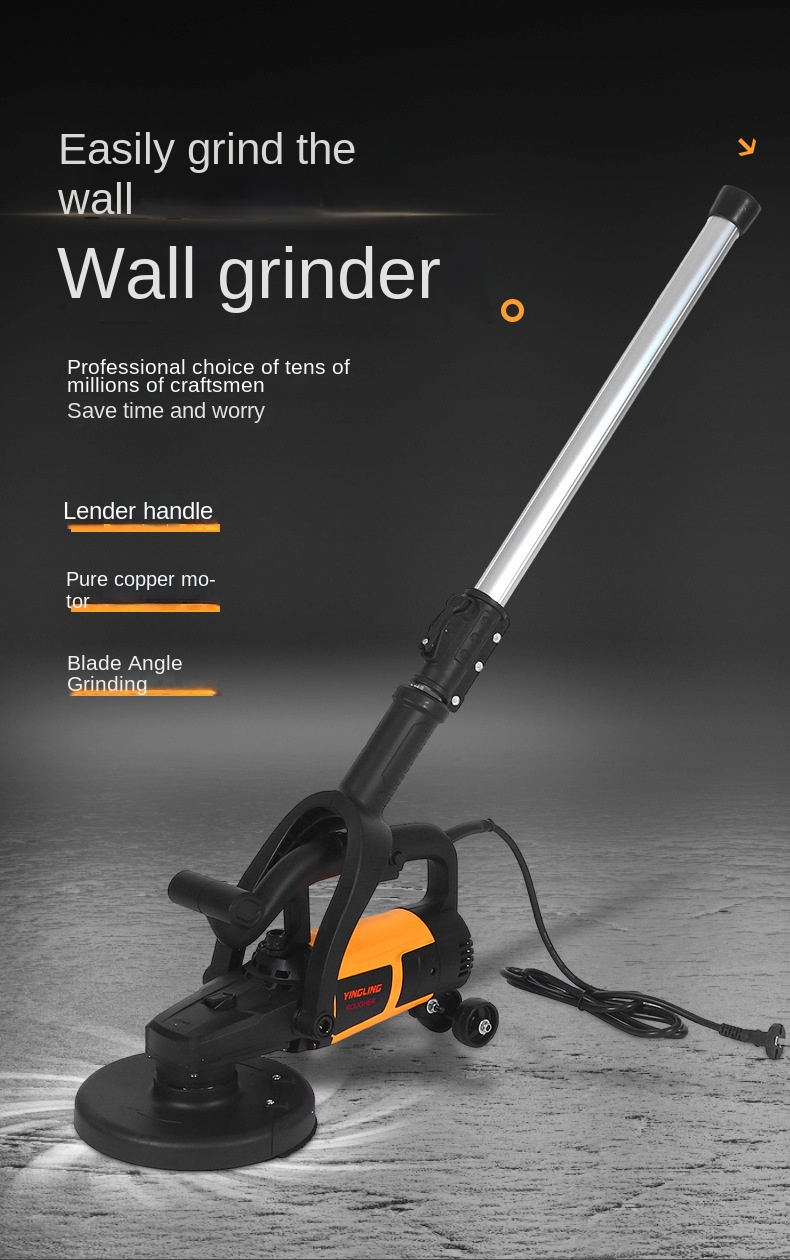 Wholesale Electromechanical Hand-Held Coarse Grinder Trowel for Wall Plastering Cement Mortar Concrete Floor Plastering