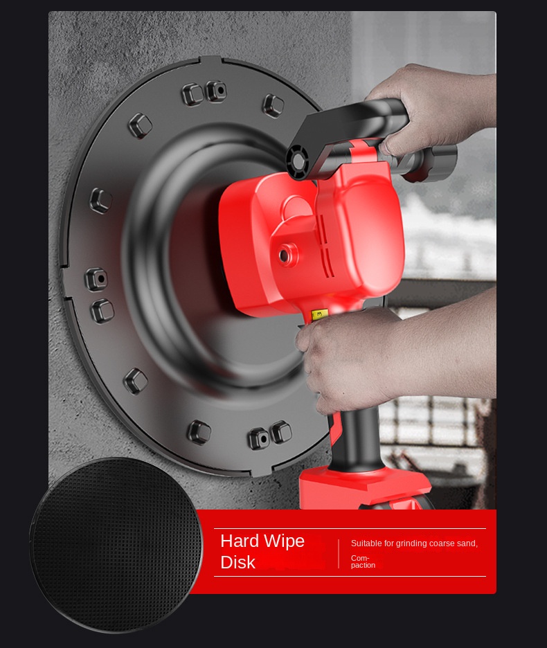 Lithium Battery Backpack Receiver Electric Concrete Floor Plastering Machine Inner Wall Artifacts Cement Mortar Spray Machine