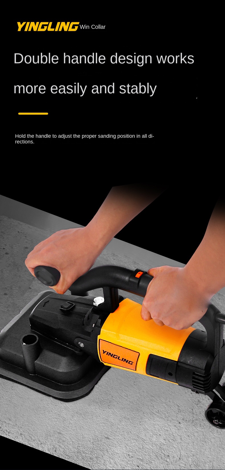 Wholesale Automatic Hand-Held Rendering Machine Coarse Grinding Delay Rod Wall Plastering Trowel for Cement Wall Concrete Floor