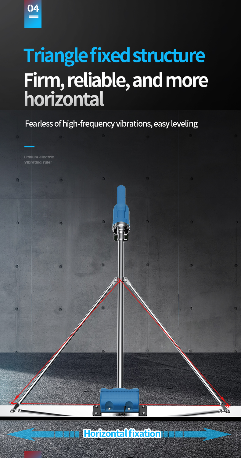 Multifunctional Use Scraping Ruler High Efficiency Level Vibrating Power Concrete Ruler
