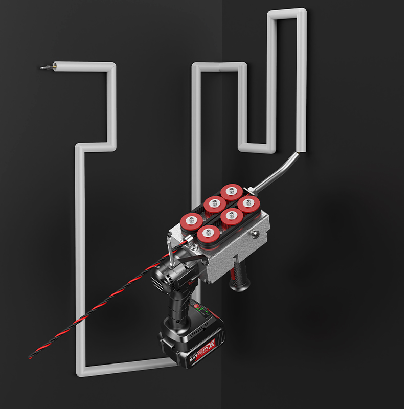 Good Quality Quality Electrician Stringing Machine Durable Electric Pipe Threader Machine