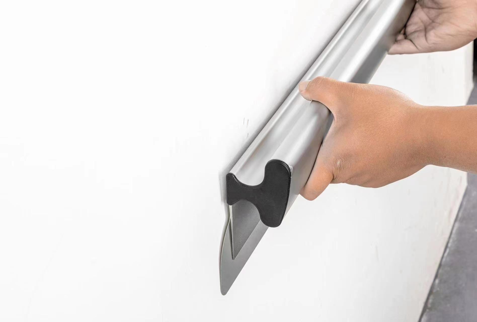 Drywall Skimming Spatulas Replace Blade Spare Blades Extruded Aluminum Stainless Steel Construction Putty