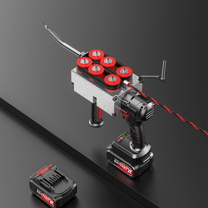 Good Quality Quality Electrician Stringing Machine Durable Electric Pipe Threader Machine