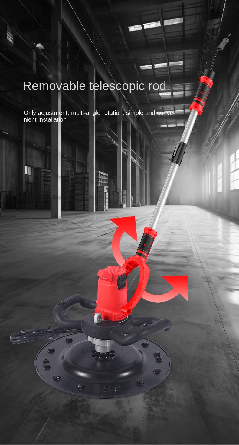 Lithium Battery Backpack Receiver Electric Concrete Floor Plastering Machine Inner Wall Artifacts Cement Mortar Spray Machine